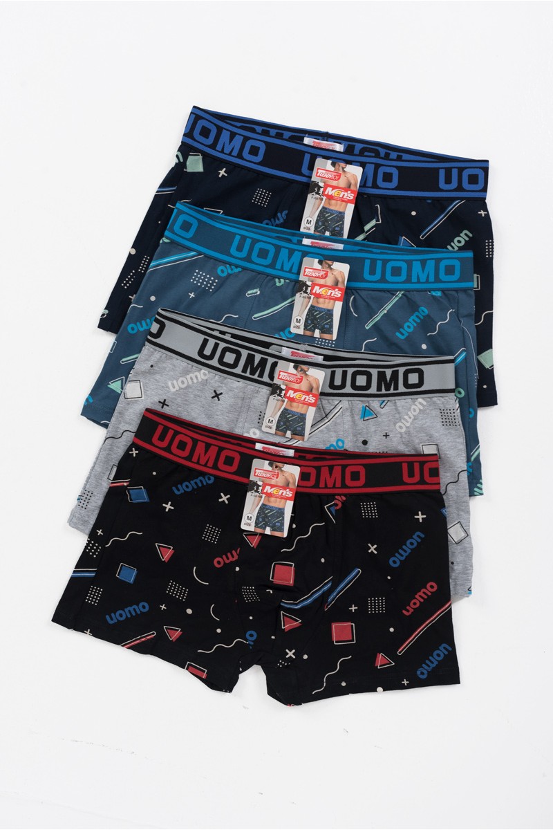 Aνδρικά εσώρουχα Boxer UOMO 4 PACK FG5150 Aνδρικά εσώρουχα Boxer UOMO 4 PACK FG5150