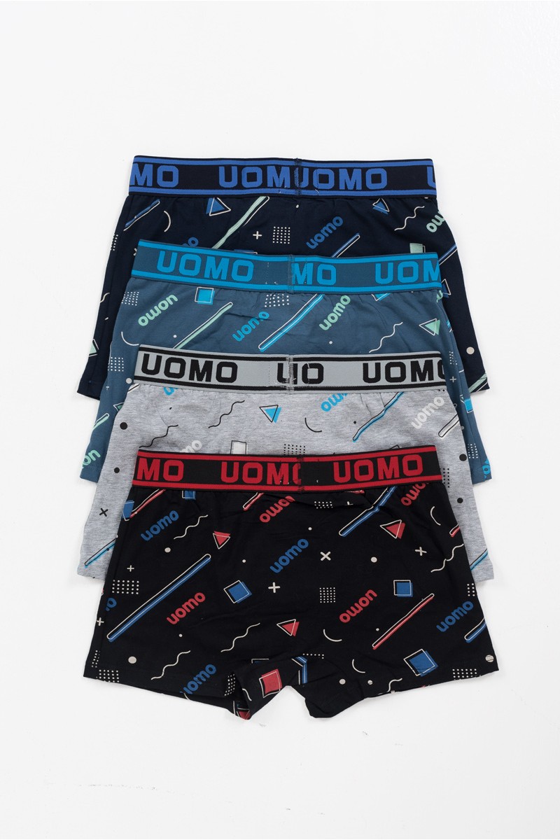 Aνδρικά εσώρουχα Boxer UOMO 4 PACK FG5150 Aνδρικά εσώρουχα Boxer UOMO 4 PACK FG5150