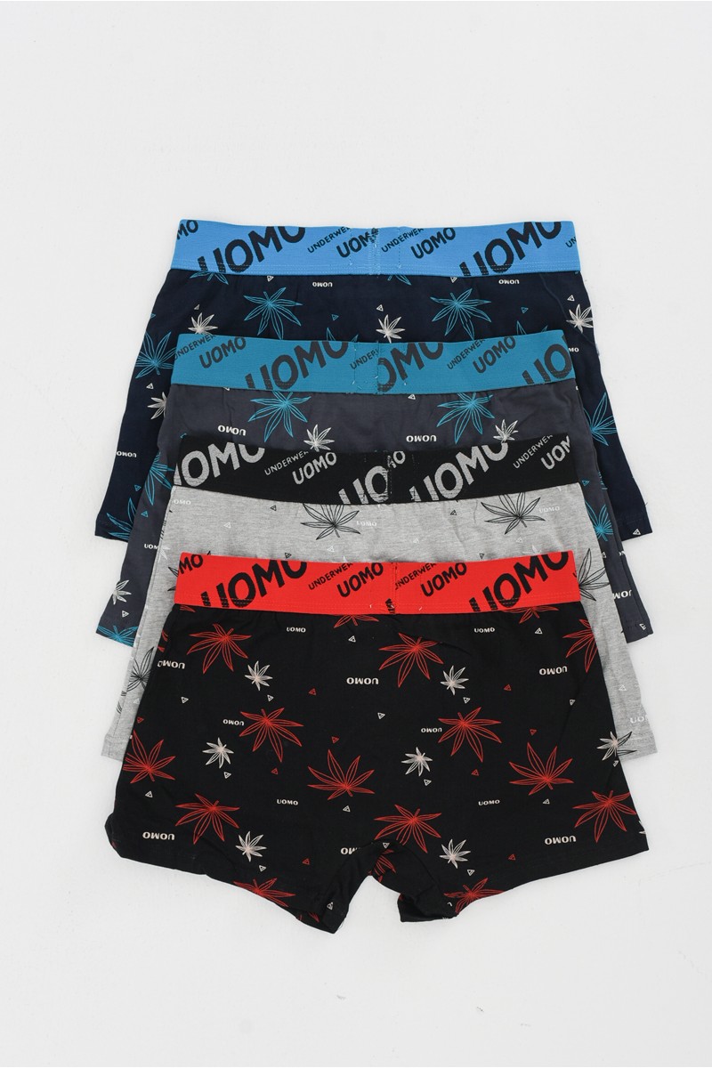 Aνδρικά εσώρουχα Boxer UOMO 4 PACK FY1757 Aνδρικά εσώρουχα Boxer UOMO 4 PACK FY1757