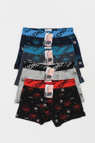 Aνδρικά εσώρουχα Boxer UOMO 4 PACK FY1757