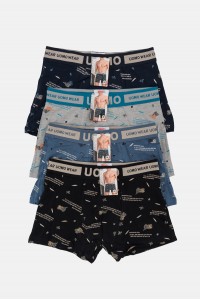 Aνδρικά εσώρουχα Boxer UOMO 4 PACK FY1760 Aνδρικά εσώρουχα Boxer UOMO 4 PACK FY1760