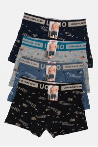 Aνδρικά εσώρουχα Boxer UOMO 4 PACK FY1760 Aνδρικά εσώρουχα Boxer UOMO 4 PACK FY1760