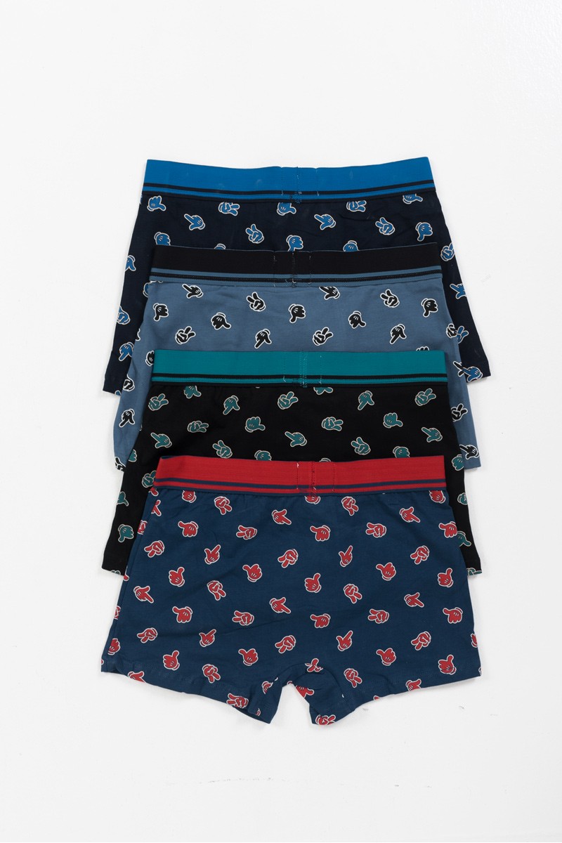 Aνδρικά εσώρουχα Boxer UOMO 4 PACK FY1869 Aνδρικά εσώρουχα Boxer UOMO 4 PACK FY1869