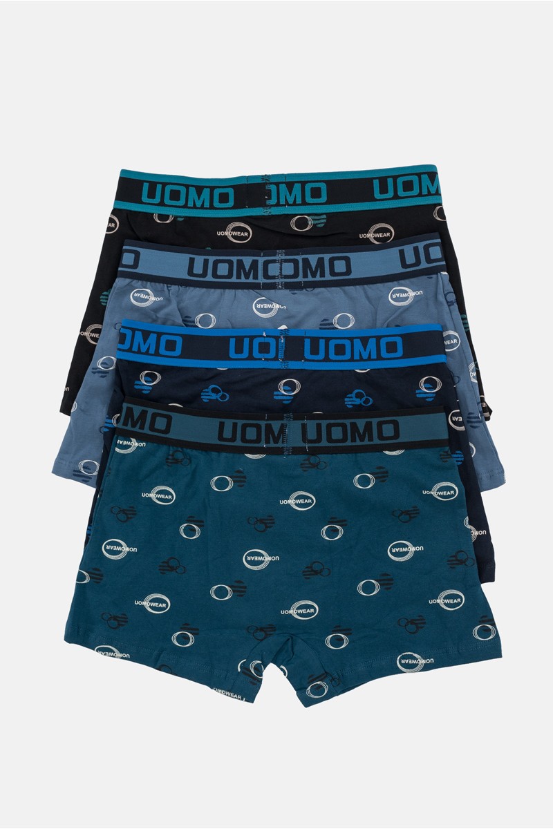 Aνδρικά εσώρουχα Boxer UOMO 4 PACK FY1875 Aνδρικά εσώρουχα Boxer UOMO 4 PACK FY1875