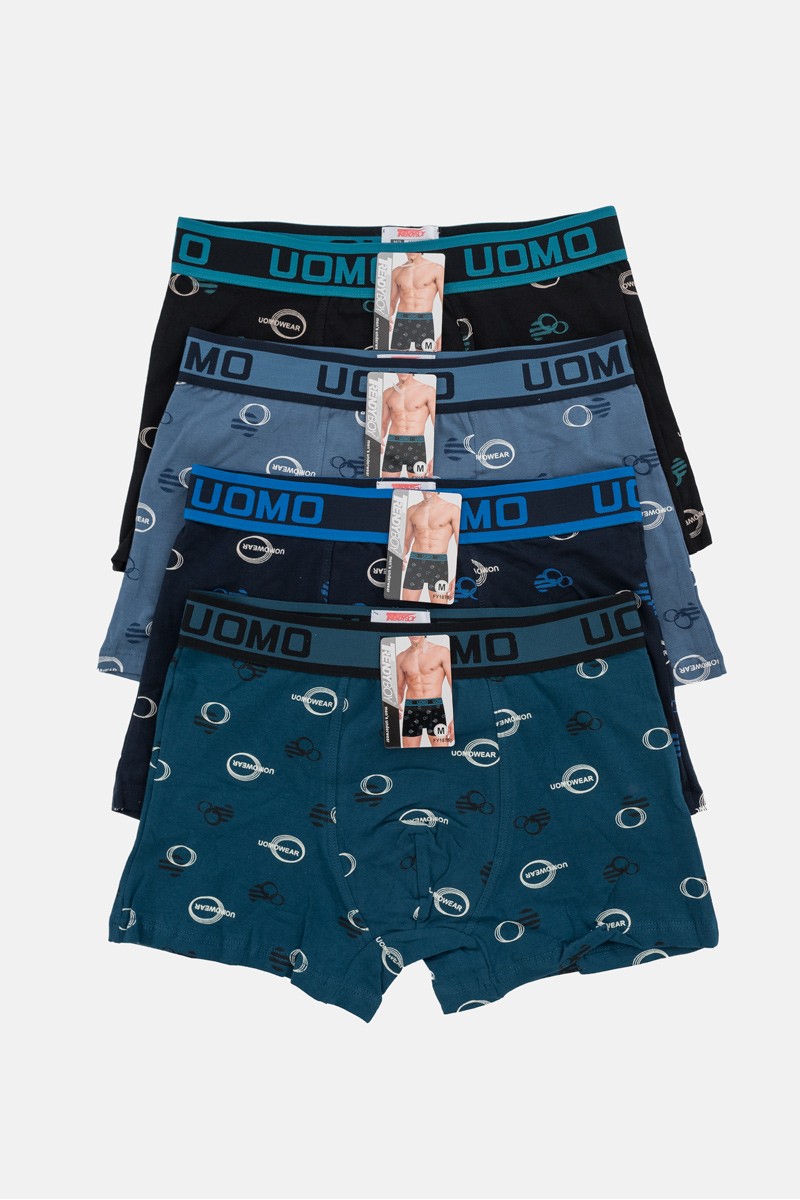 Aνδρικά εσώρουχα Boxer UOMO 4 PACK FY1875 Aνδρικά εσώρουχα Boxer UOMO 4 PACK FY1875