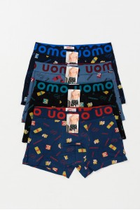 Aνδρικά εσώρουχα Boxer UOMO 4 PACK FY1879 Aνδρικά εσώρουχα Boxer UOMO 4 PACK FY1879
