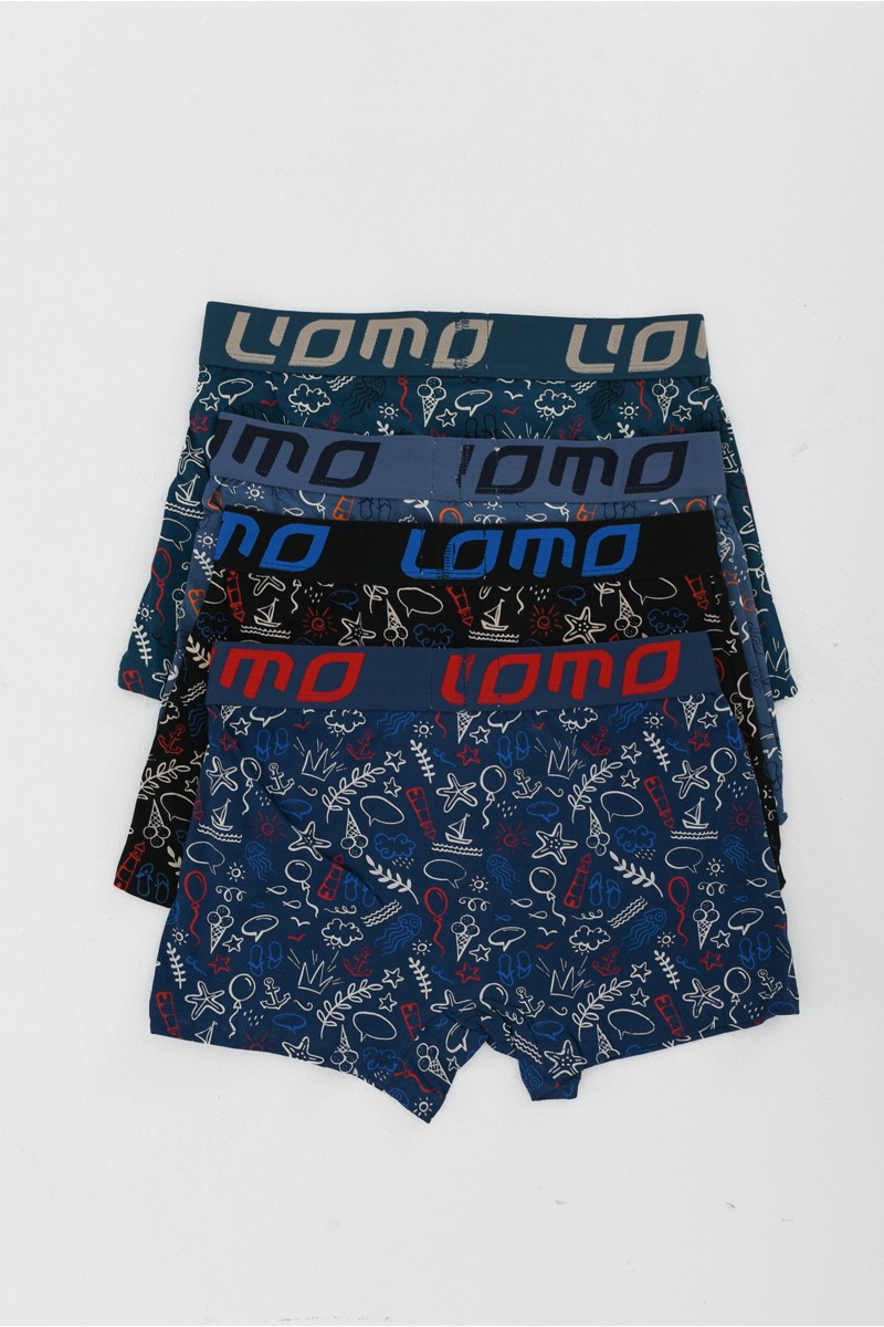 Aνδρικά εσώρουχα Boxer UOMO 4 PACK FY1887 Aνδρικά εσώρουχα Boxer UOMO 4 PACK FY1887