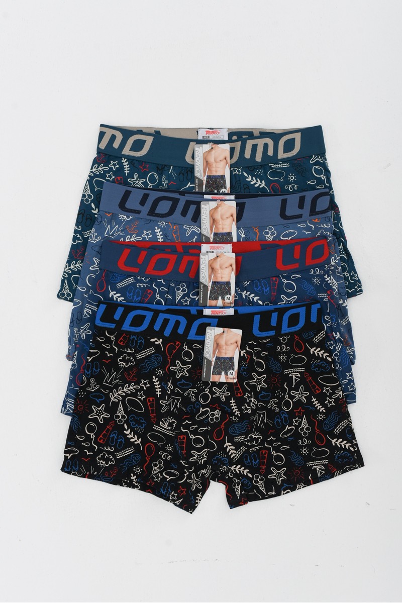 Aνδρικά εσώρουχα Boxer UOMO 4 PACK FY1887 Aνδρικά εσώρουχα Boxer UOMO 4 PACK FY1887