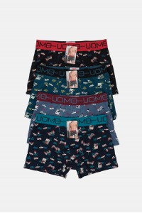 Aνδρικά εσώρουχα Boxer UOMO 4 PACK FY1891 Aνδρικά εσώρουχα Boxer UOMO 4 PACK FY1891