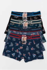Aνδρικά εσώρουχα Boxer UOMO 4 PACK FY1935 Aνδρικά εσώρουχα Boxer UOMO 4 PACK FY1935