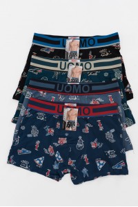 Aνδρικά εσώρουχα Boxer UOMO 4 PACK FY1935