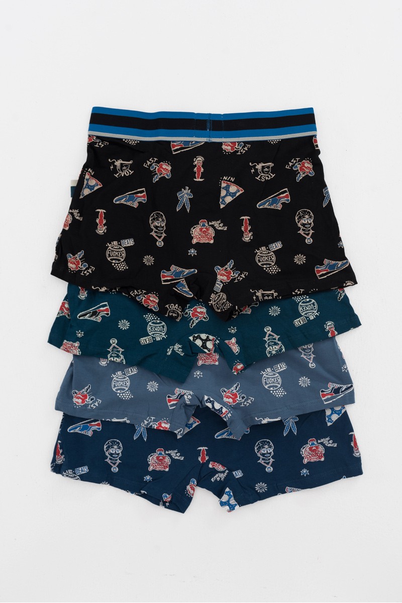 Aνδρικά εσώρουχα Boxer UOMO 4 PACK FY1935 Aνδρικά εσώρουχα Boxer UOMO 4 PACK FY1935