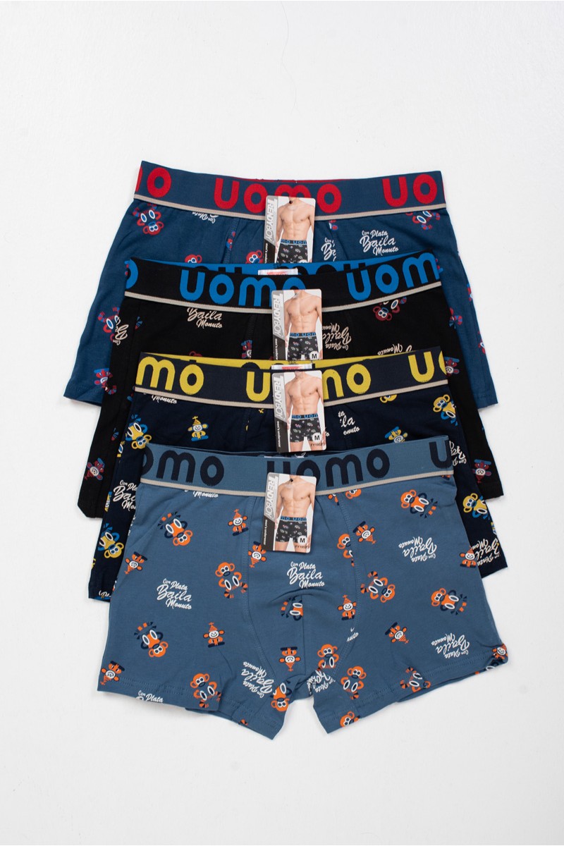 Aνδρικά εσώρουχα Boxer UOMO 4 PACK FY1952 Aνδρικά εσώρουχα Boxer UOMO 4 PACK FY1952