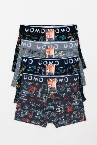 Aνδρικά εσώρουχα Boxer UOMO 4 PACK NO2875