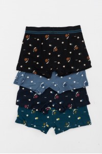 Aνδρικά εσώρουχα Boxer UOMO 4 PACK FY1855 Aνδρικά εσώρουχα Boxer UOMO 4 PACK FY1855