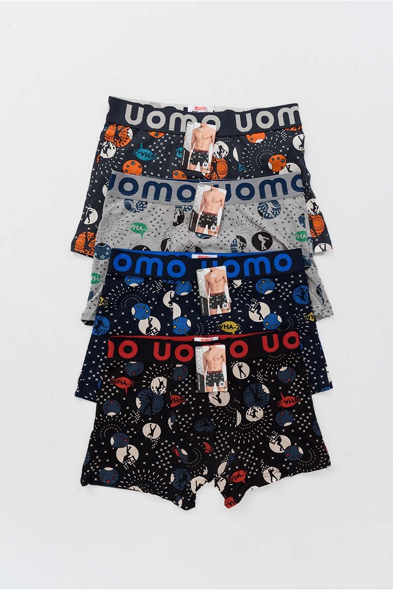 Aνδρικά Boxer UOMO 4 PACK FY1756 Aνδρικά Boxer UOMO 4 PACK FY1756