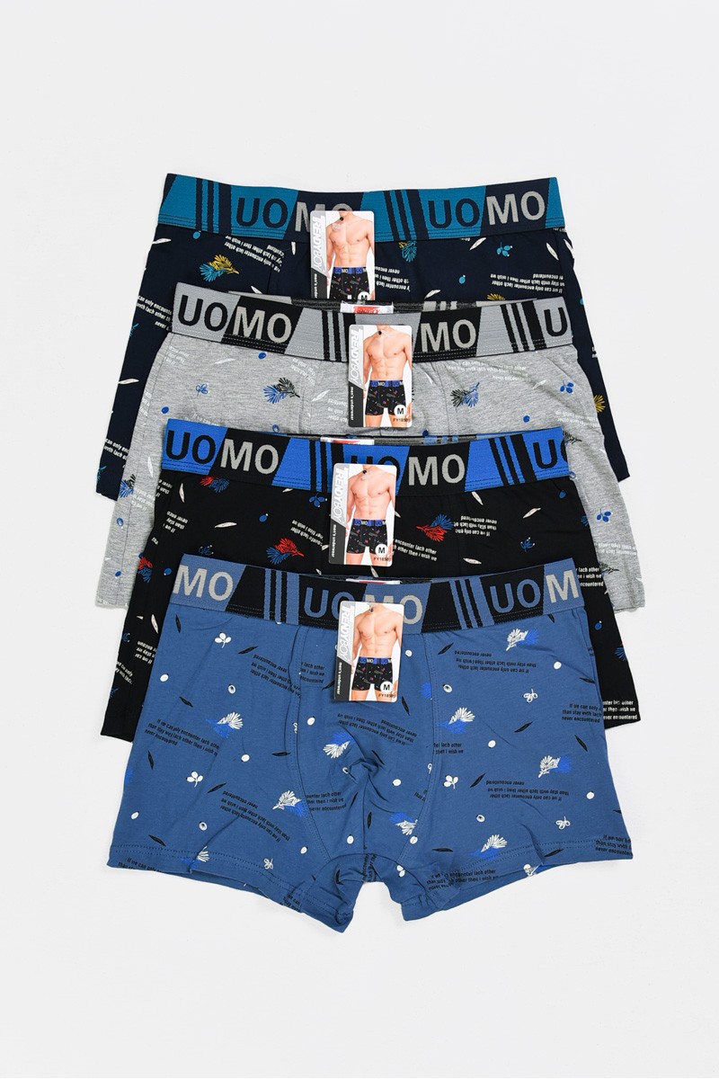 Aνδρικά Boxer UOMO 4 PACK FY1850