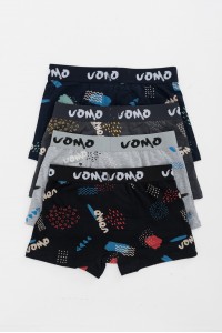Aνδρικά εσώρουχα Boxer UOMO 4 PACK F-G5151 Aνδρικά εσώρουχα Boxer UOMO 4 PACK F-G5151