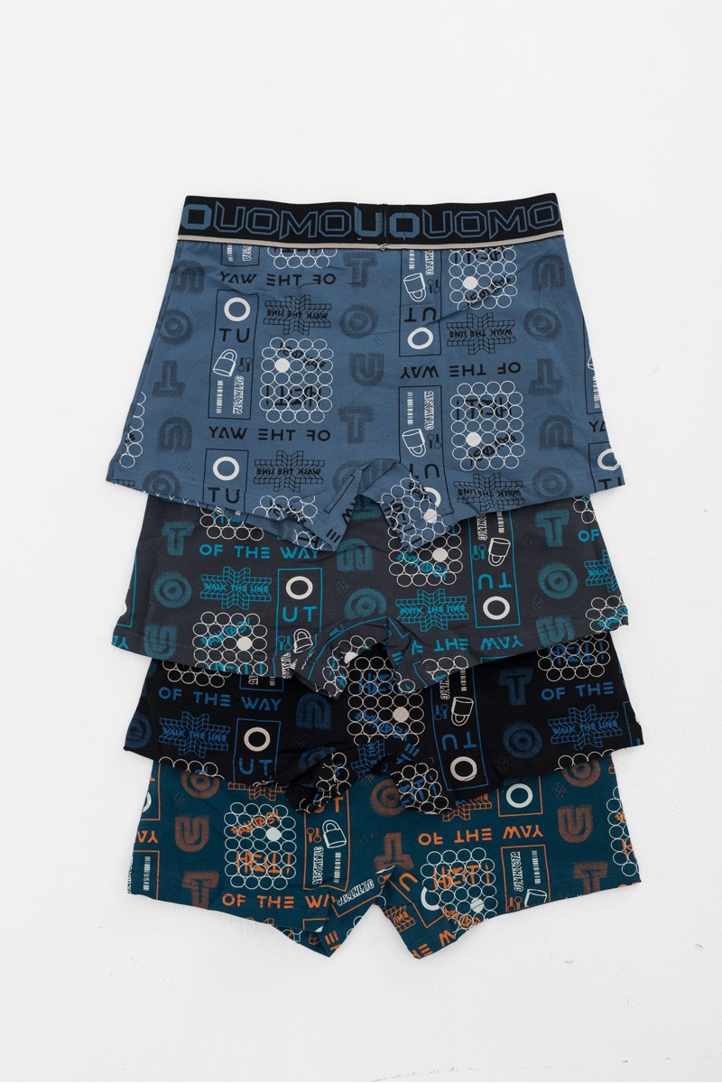 Aνδρικά εσώρουχα Boxer UOMO 4 PACK FY13019 Aνδρικά εσώρουχα Boxer UOMO 4 PACK FY13019