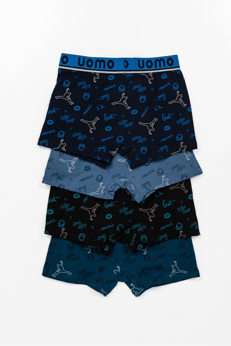 Aνδρικά Boxer UOMO 4 PACK FY1929 Aνδρικά Boxer UOMO 4 PACK FY1929