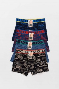 Aνδρικά Boxer UOMO 4 PACK FY1815 Aνδρικά Boxer UOMO 4 PACK FY1815
