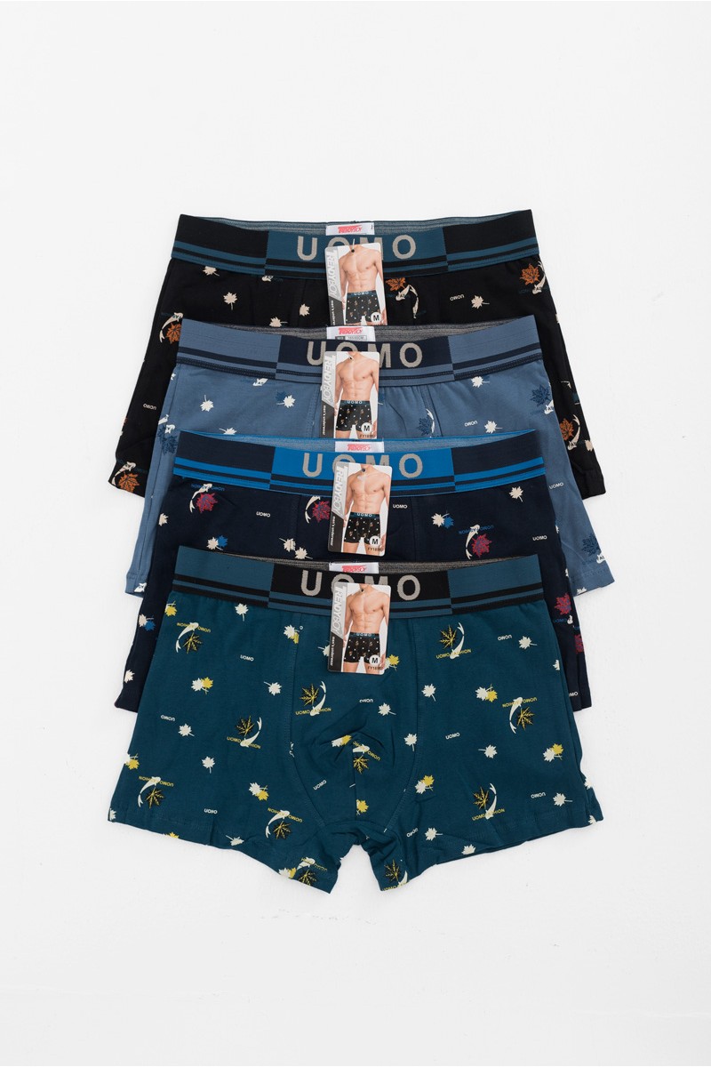 Aνδρικά εσώρουχα Boxer UOMO 4 PACK FY1855 Aνδρικά εσώρουχα Boxer UOMO 4 PACK FY1855