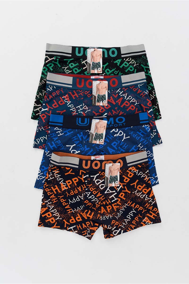 Aνδρικά Boxer UOMO 4 PACK FY1820 Aνδρικά Boxer UOMO 4 PACK FY1820