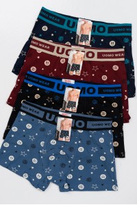 Aνδρικά Boxer UOMO 4 PACK FY1863 Aνδρικά Boxer UOMO 4 PACK FY1863