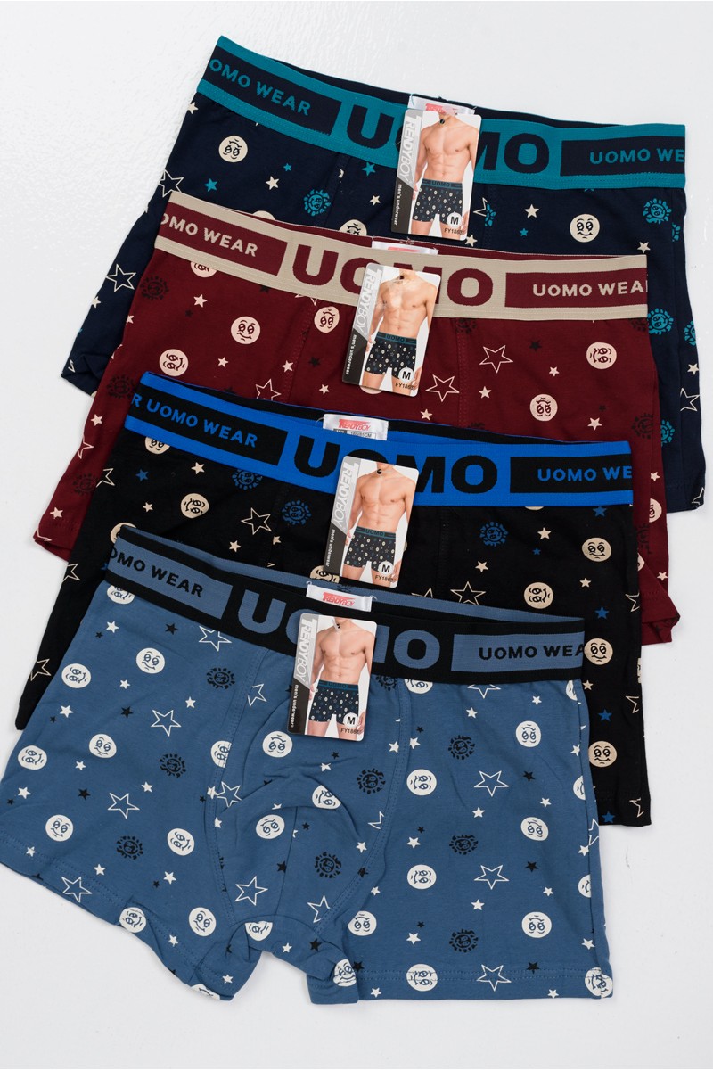 Aνδρικά Boxer UOMO 4 PACK FY1863