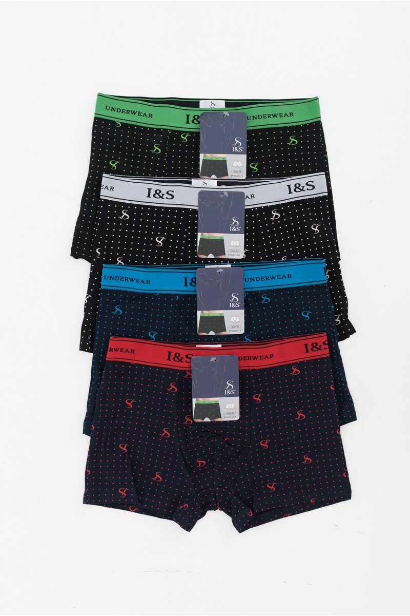 Aνδρικά εσώρουχα Boxer UOMO 4 PACK YPM221914 Aνδρικά εσώρουχα Boxer UOMO 4 PACK YPM221914
