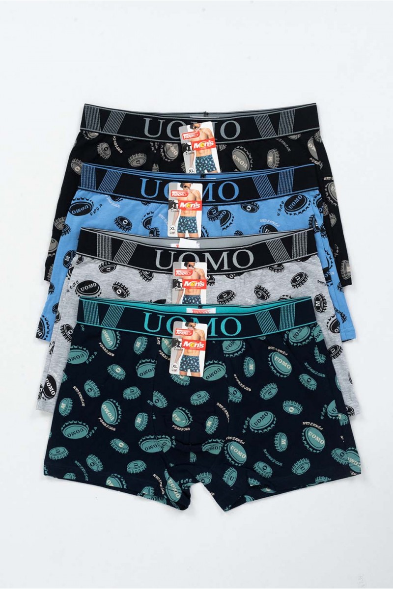 Εσώρουχα UOMO Boxers 4 Pack FG5062 Εσώρουχα UOMO Boxers 4 Pack FG5062