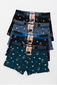 Aνδρικά εσώρουχα Boxer UOMO 4 PACK FY1855 Aνδρικά εσώρουχα Boxer UOMO 4 PACK FY1855