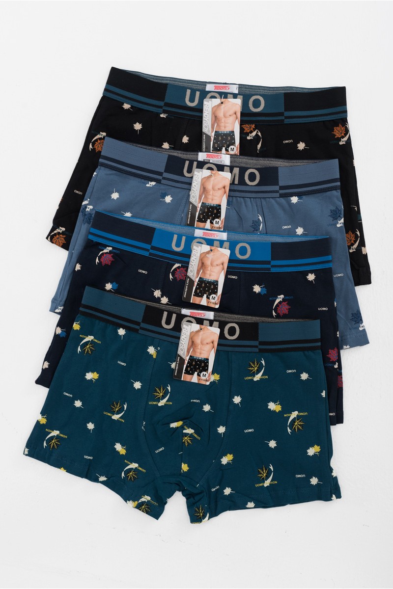 Aνδρικά εσώρουχα Boxer UOMO 4 PACK FY1855 Aνδρικά εσώρουχα Boxer UOMO 4 PACK FY1855
