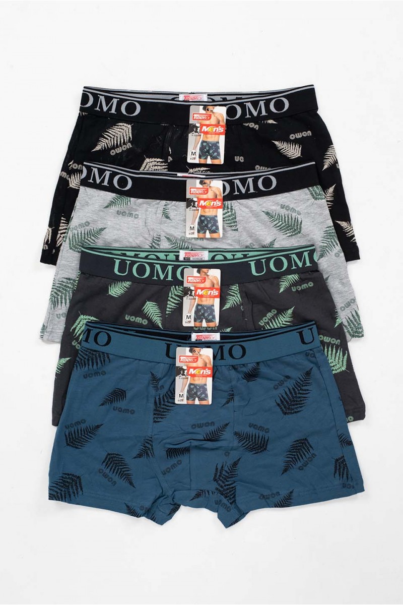 Εσώρουχα UOMO Boxers 4 Pack G5086 Εσώρουχα UOMO Boxers 4 Pack G5086