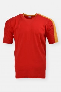 VERDINI T-Shirt Red - Orange Line
