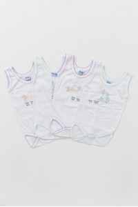 Βρεφικά εσώρουχα VERDINI με τιράντα Girl 4 Pack Βρεφικά εσώρουχα VERDINI με τιράντα Girl 4 Pack