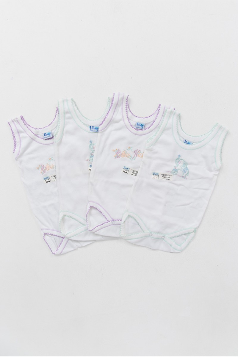 Βρεφικά εσώρουχα VERDINI με τιράντα Girl 4 Pack Βρεφικά εσώρουχα VERDINI με τιράντα Girl 4 Pack