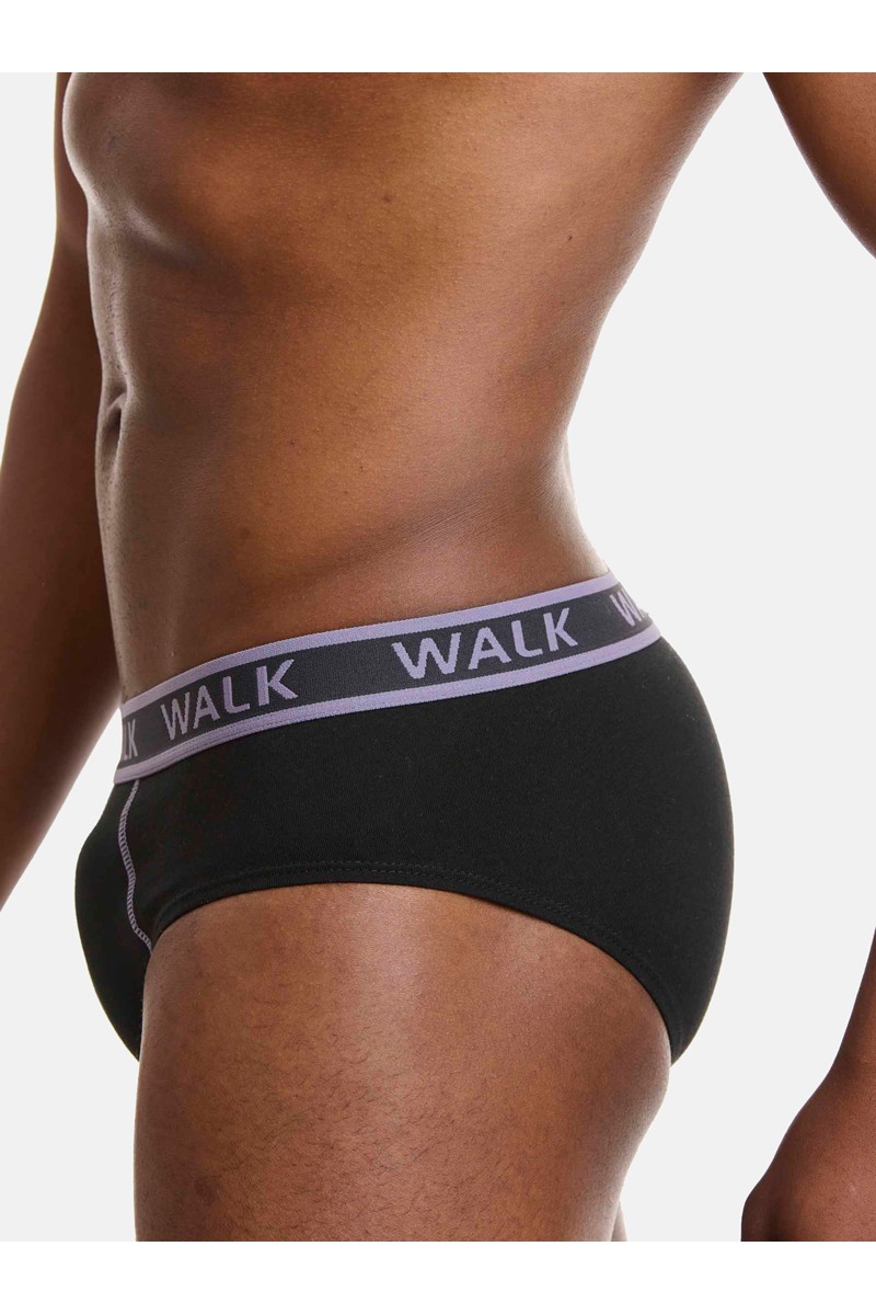 Ανδρικά εσώρουχα WALK Slip 2 PACK W1757 ΜΑΥΡΟ ΜΑΥΡΟ Ανδρικά εσώρουχα WALK Slip 2 PACK W1757 ΜΑΥΡΟ ΜΑΥΡΟ