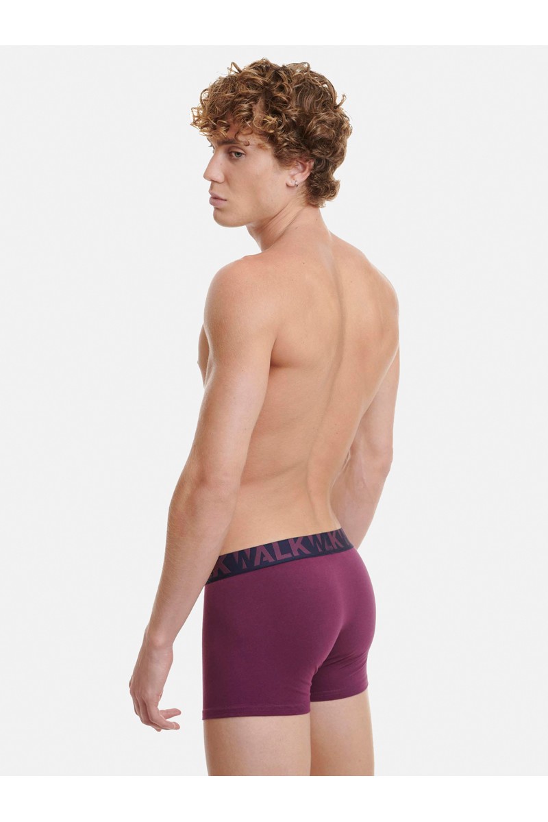 Ανδρικά εσώρουχα WALK Boxers 2 PACK W1755-1 ΜΠΛΕ ΜΠΟΡΝΤΟ Ανδρικά εσώρουχα WALK Boxers 2 PACK W1755-1 ΜΠΛΕ ΜΠΟΡΝΤΟ