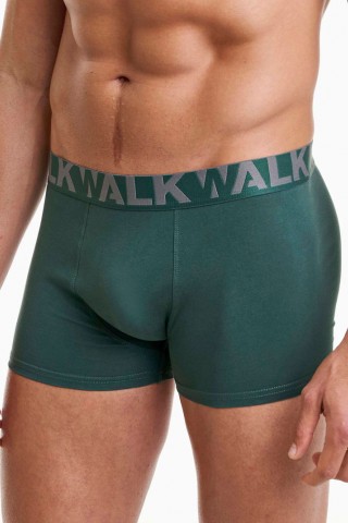 Ανδρικά Boxers WALK 2 PACK W1755-1_4012 ΠΡΑΣΙΝΟ ΓΚΡΙ