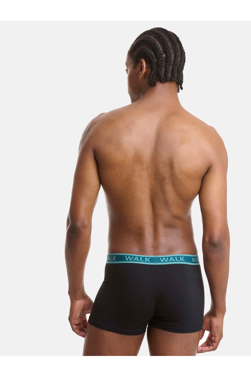 Ανδρικά εσώρουχα WALK Boxers 2 PACK W1756 ΜΑΥΡΟ ΜΑΥΡΟ Ανδρικά εσώρουχα WALK Boxers 2 PACK W1756 ΜΑΥΡΟ ΜΑΥΡΟ