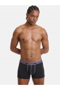 Ανδρικά εσώρουχα WALK Boxers 2 PACK W1756 ΑΝΘΡΑΚΙ ΜΩΒ Ανδρικά εσώρουχα WALK Boxers 2 PACK W1756 ΑΝΘΡΑΚΙ ΜΩΒ