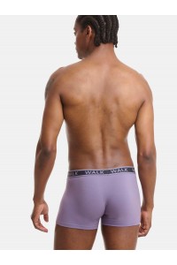 Ανδρικά εσώρουχα WALK Boxers 2 PACK W1756 ΑΝΘΡΑΚΙ ΜΩΒ Ανδρικά εσώρουχα WALK Boxers 2 PACK W1756 ΑΝΘΡΑΚΙ ΜΩΒ