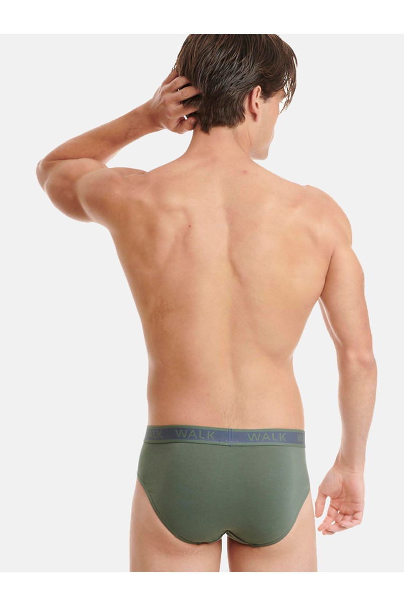 Ανδρικά εσώρουχα WALK Slip 2 PACK W1757_0324 ΜΠΛΕ ΣΚ ΧΑΚΙ Ανδρικά εσώρουχα WALK Slip 2 PACK W1757_0324 ΜΠΛΕ ΣΚ ΧΑΚΙ
