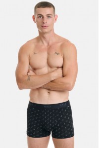 Ανδρικό Boxer WALK Bamboo W1770-67 ΜΑΥΡΟ Ανδρικό Boxer WALK Bamboo W1770-67 ΜΑΥΡΟ