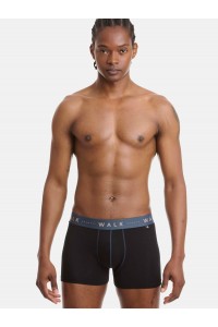 Εσώρουχα BAMBOO WALK Boxers 2 PACK W1776 ΜΑΥΡΟ ΜΑΥΡΟ