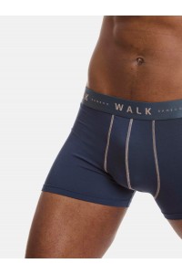 Εσώρουχα BAMBOO WALK Boxers 2 PACK W1776 ΜΠΛΕ ΤΑΜΠΑ