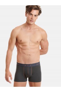 Εσώρουχα BAMBOO WALK Boxers 2 PACK  W1776-1017 ΓΚΡΙ ΣΚΟΥΡΟ ΣΟΚΟΛΑ