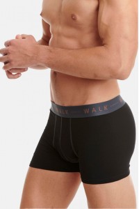 Εσώρουχα BAMBOO WALK Boxers 2 PACK W1776 BLACK BLACK