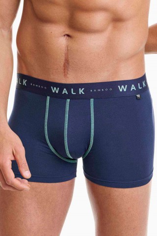 Εσώρουχα BAMBOO WALK Boxers 2 PACK W1776_0399 ΜΠΛΕ ΣΚ ΜΕΝΤΑ